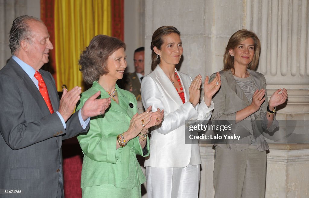 Spanish Royals Deliver National Sports Awards