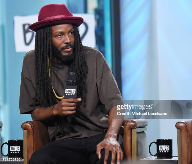 Film subject Donte Clark visits the Build Series to discuss the movie "Romeo Is Bleeding" at Build Studio on July 17, 2017 in New York City.