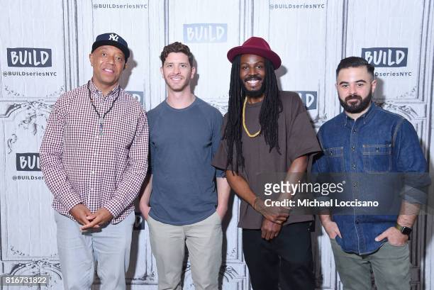 Producer Russell Simmons, Director Jason Zeldes, film subject Donte Clark, and producer Michael Klein visit the Build Series to discuss the movie...