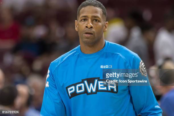 Power's Kendal Gill during a BIG3 Basketball league game on July 16, 2017 at Wells Fargo Center in Philadelphia, PA