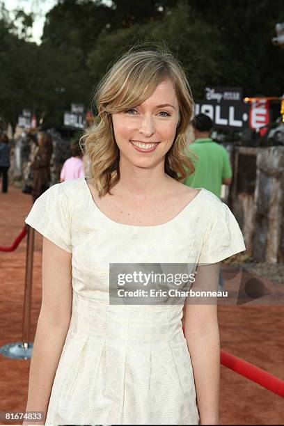 Elissa Knight at the World Premiere of Disney-Pixar's 'WALL-E' on June 21, 2008 at the Greek Theatre in Los Angeles, CA.
