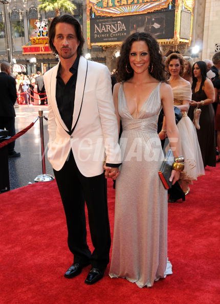 Michael Easton and wife Ginevra...