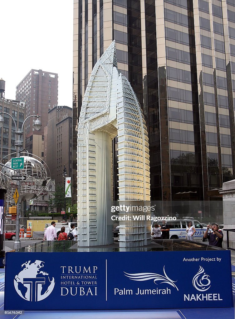 Debut Of Lego Replica Of The Trump International Hotel & Tower Dubai