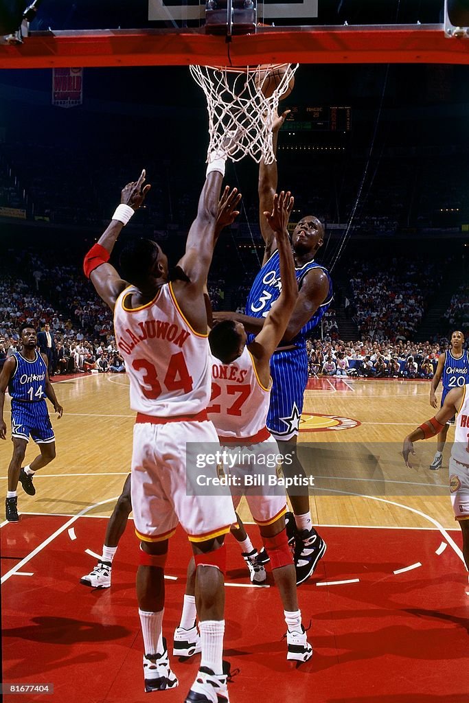 Shaq Rockets Magic Vs. Rockets 1995