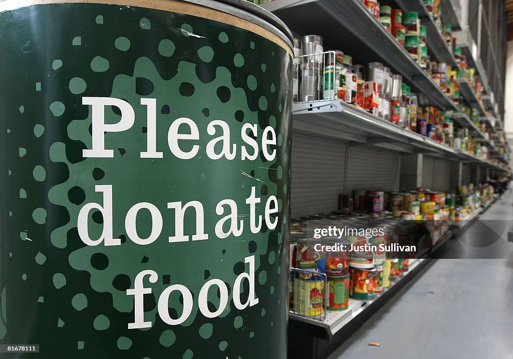 California Food Bank Struggles To Keep Stock Up Amid Economic Climate