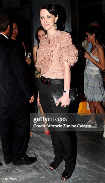 Alessandra Facchinetti attends Tom Ford Boutique Opening during Milan Fashion Week Spring/Summer 2009 on June 23, 2008 in Milan, Italy.