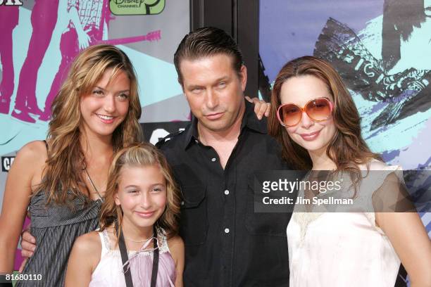 Stephen Baldwin and guests attends the "Camp Rock" premiere on June 11, 2008 at the Ziegfeld Theatre in New York.