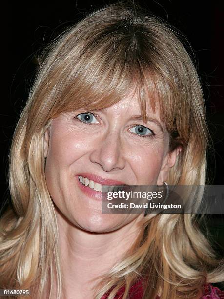 Actress Laura Dern attends the premiere of "The Butler's in Love" at the Mann Chinese 6 at Hollywood & Highland on June 23, 2008 in Hollywood,...