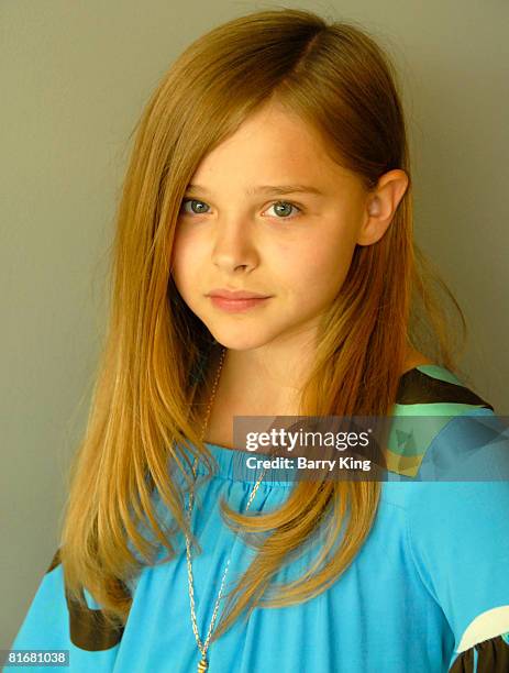 Actress Chloe Grace Moretz at the 2008 Los Angeles Film Festival Screening of "The Poker House" held at the Landmark theater on June 23, 2008 in Los...