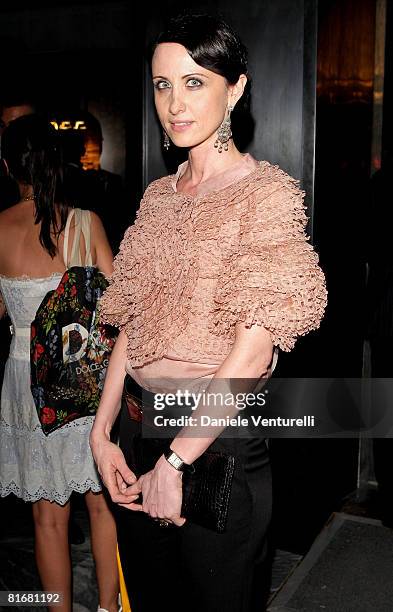 Alessandra Facchinetti, Valentino Creative Director, attends Tom Ford Boutique Opening during Milan Fashion Week Spring/Summer 2009 on June 23, 2008...