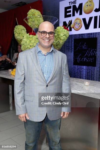 Director Tony Leondis attends the Saks Fifth Avenue and Sony Picture Animation's celebration of "The Emoji Movie" at Saks Fifth Avenue on July 17,...