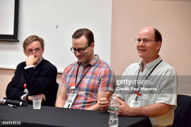 Robert McMahan of Kettering University, Ryan Keenan of Udacity and David Barrett of Olin College give a workshop at the TechCrunch Sessions: Robotics...