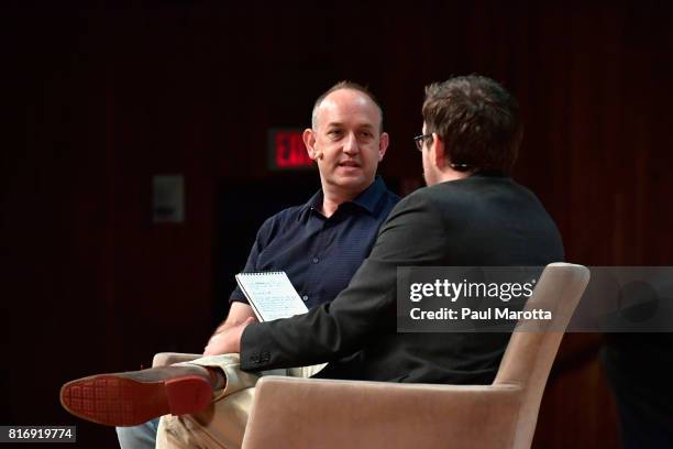 Tye Brady of Amazon Robotics speaks at the TechCrunch Sessions: Robotics at Kresge Auditorium on July 17, 2017 in Cambridge, Massachusetts....