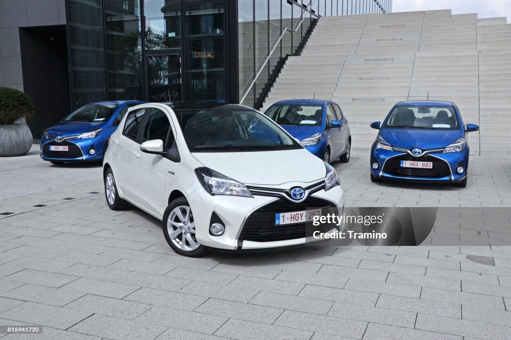 Toyota Yaris Hybrid vehicles
