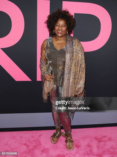 Actress Loretta Devine attends the premiere of "Girls Trip" at Regal LA Live Stadium 14 on July 13, 2017 in Los Angeles, California.