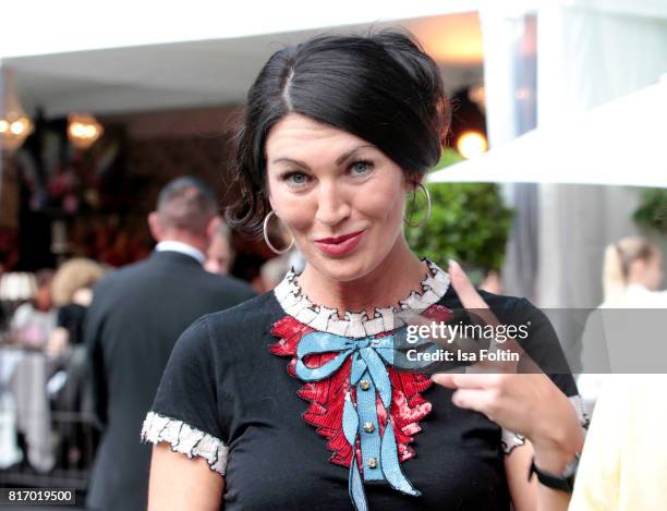 Swetlana Panfilow during the Amy McDonald concert at the Thurn & Taxis Castle Festival 2017 on July 17, 2017 in Regensburg, Germany.