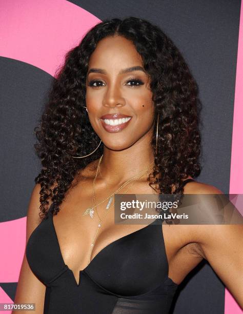 Kelly Rowland attends the premiere of "Girls Trip" at Regal LA Live Stadium 14 on July 13, 2017 in Los Angeles, California.
