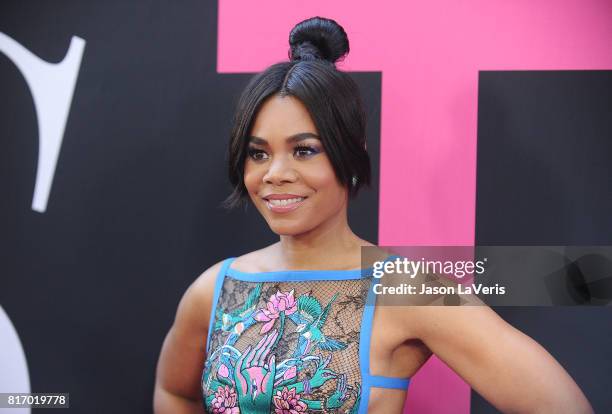 Actress Regina Hall attends the premiere of "Girls Trip" at Regal LA Live Stadium 14 on July 13, 2017 in Los Angeles, California.