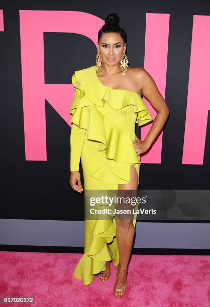 Laura Govan attends the premiere of "Girls Trip" at Regal LA Live Stadium 14 on July 13, 2017 in Los Angeles, California.