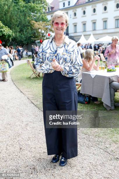 Gloria von Thurn und Taxis during the Amy McDonald concert at the Thurn & Taxis Castle Festival 2017 on July 17, 2017 in Regensburg, Germany.