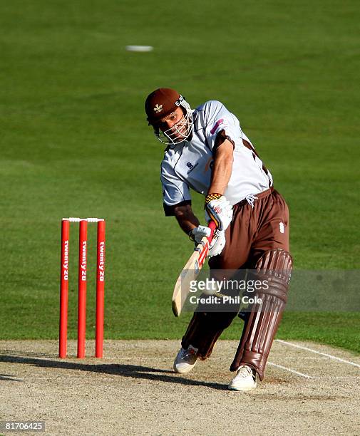 Mark Ramprakash of Surrey during the Twenty20 Cup match between Kent and Sussex at St Lawrence Cricket Ground on June 25, 2008 in Canterbury, England.