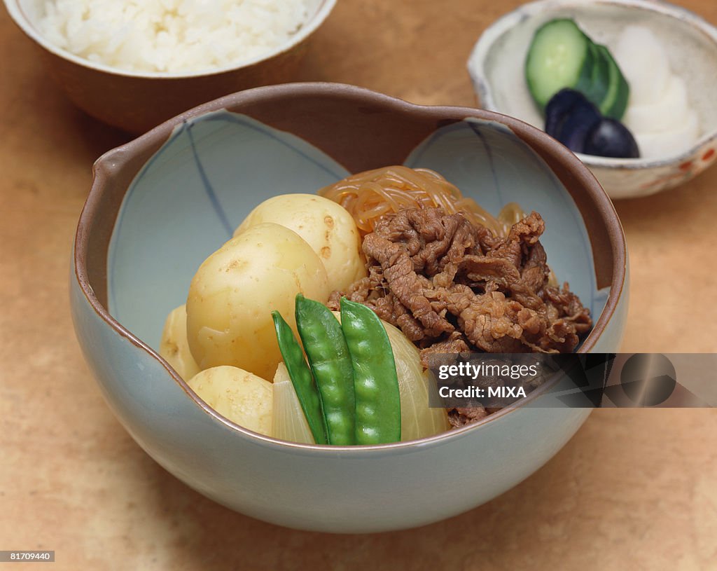 Bowl of Japanese food