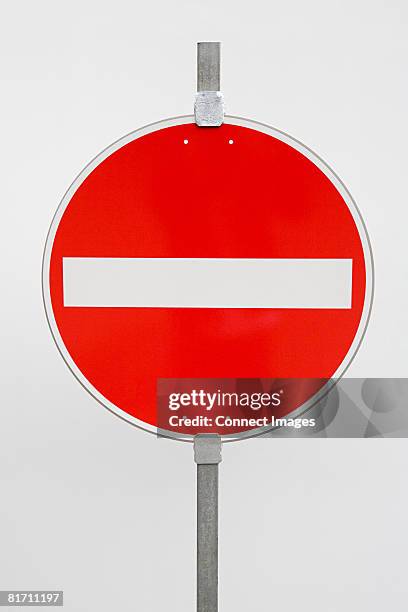 No Entry Sign High-Res Stock Photo