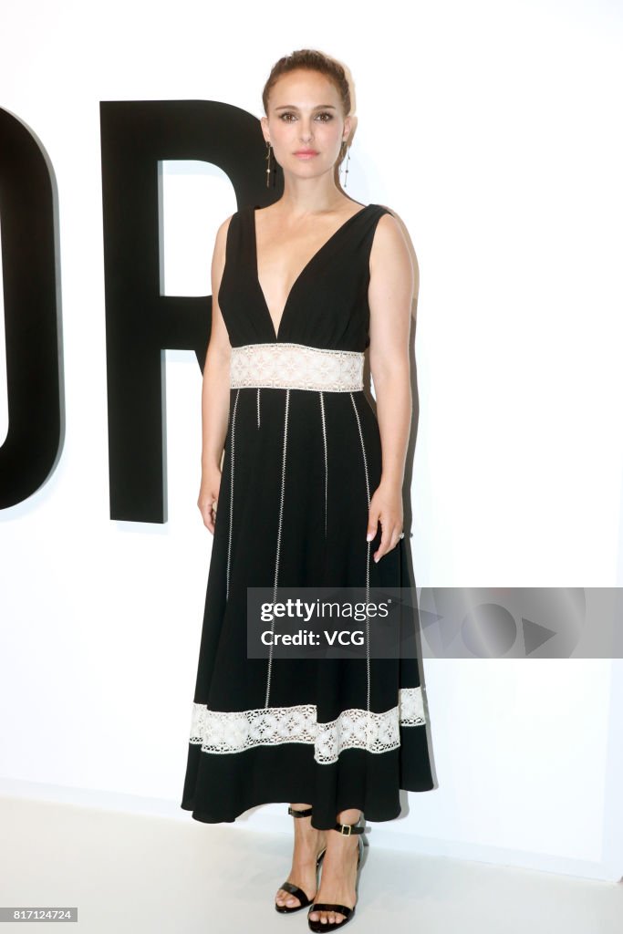 Natalie Portman Attends Miss Dior Perfume Party In Shanghai