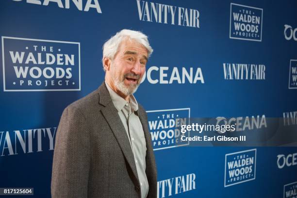Actor Sam Waterston attends the Oceana And The Walden Woods Project Present: Rock Under The Stars With Don Henley And Friends at Private Residence on...