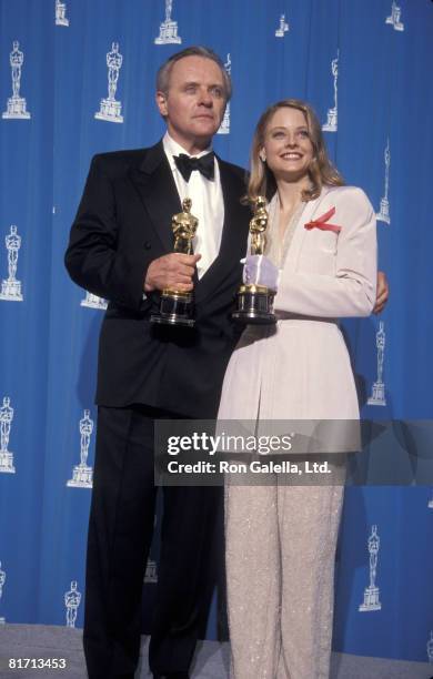 Anthony Hopkins and Jodie Foster