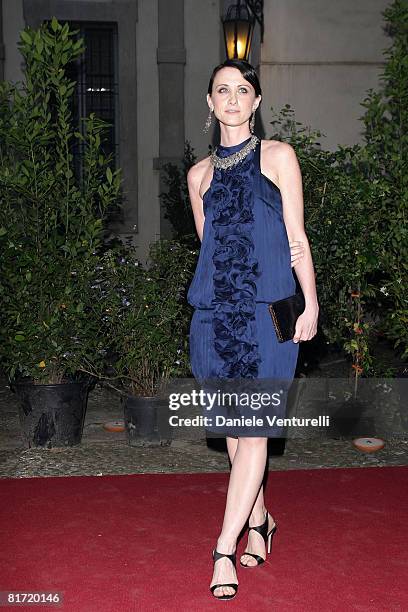 Alessandra Facchinetti attends the Uomo Vogue 40th anniversary celebration party as part of Milan Fashion Week Menswear Spring/Summer 2009 on June...