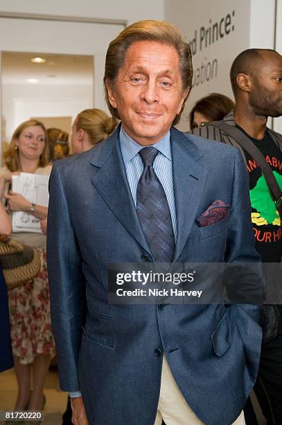 Valentino attends the Richard Prince 'Continuation' Private View at the Serpentine Gallery on June 25, 2008 in London, England.