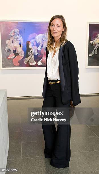 Phoebe Philo attends the Richard Prince 'Continuation' Private View at the Serpentine Gallery on June 25, 2008 in London, England.