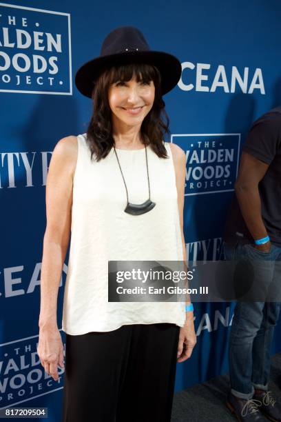 Actress Mary Steenburgen attends the Oceana And The Walden Woods Project Present: Rock Under The Stars With Don Henley And Friends at Private...