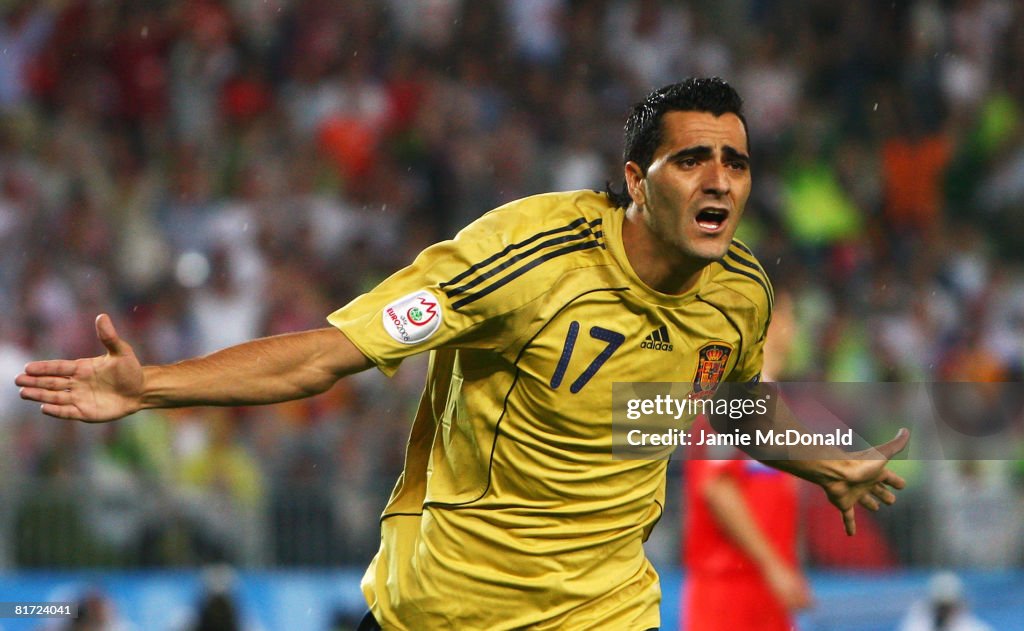 Russia v Spain - Euro 2008 Semi Final
