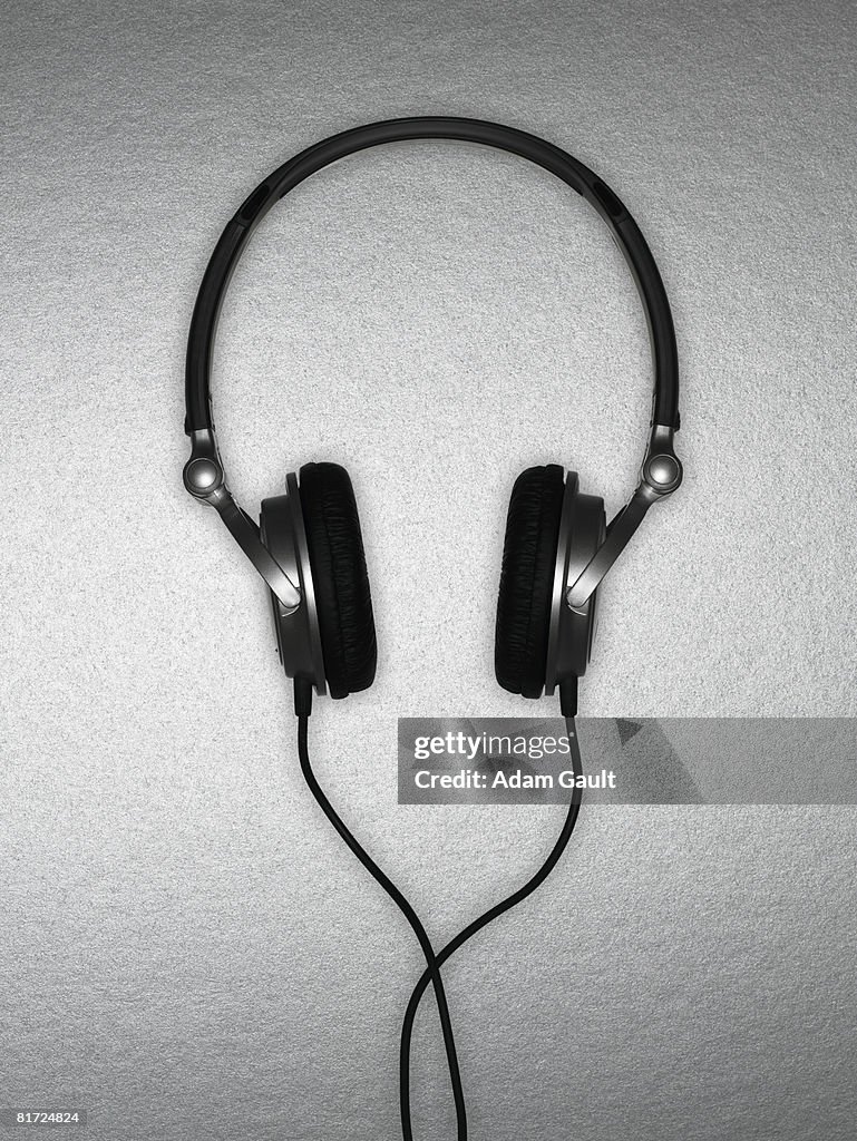 A set of headphones