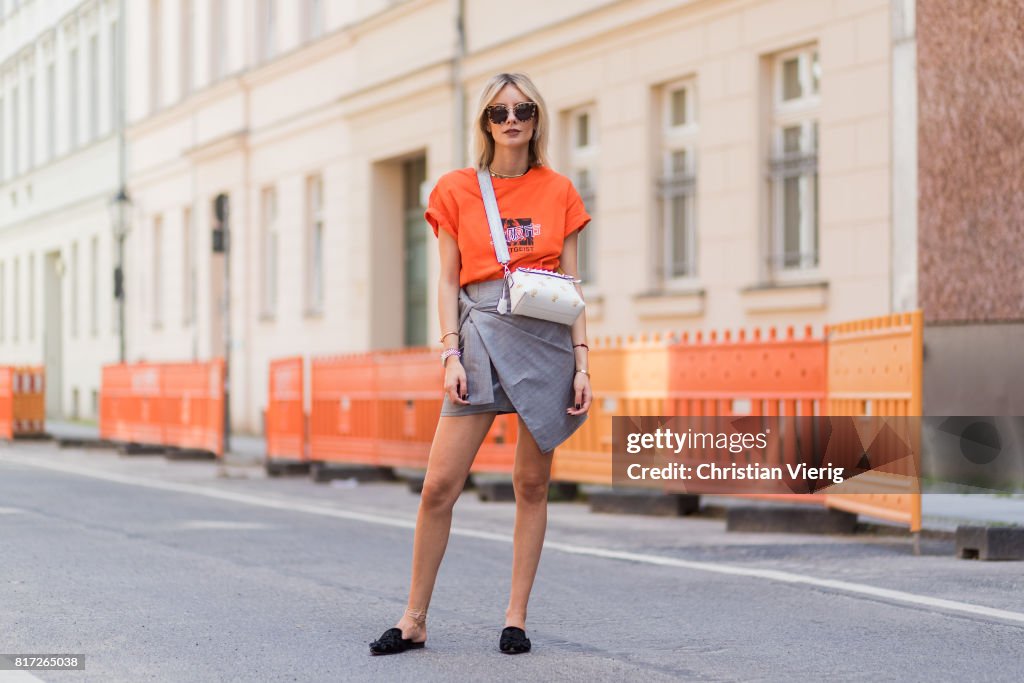 Street Style In Berlin - July 2017