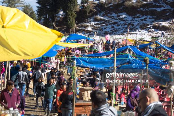 kufri | himachal pradesh | india - himachal pradesh stock pictures, royalty-free photos & images