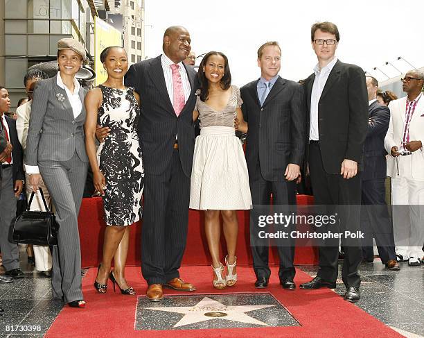 Victoria Rowell, Angela Bassett, Forest Whitaker, Kerry Washington, Kiefer Sutherland and Peter Rice, President of FOX Searchlight Pictures