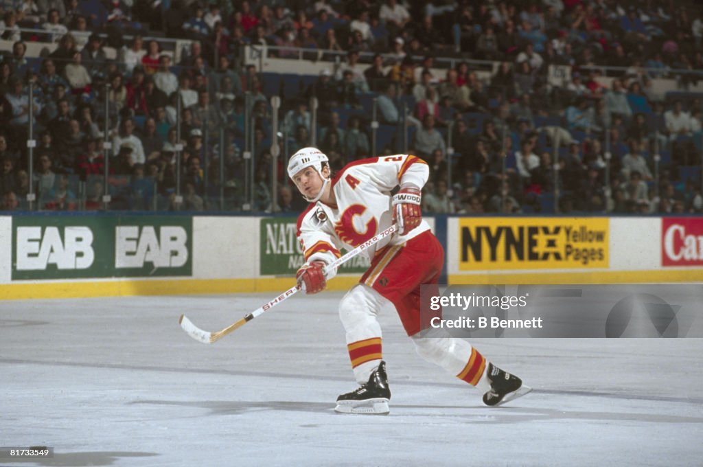 Al MacInnis On The Ice