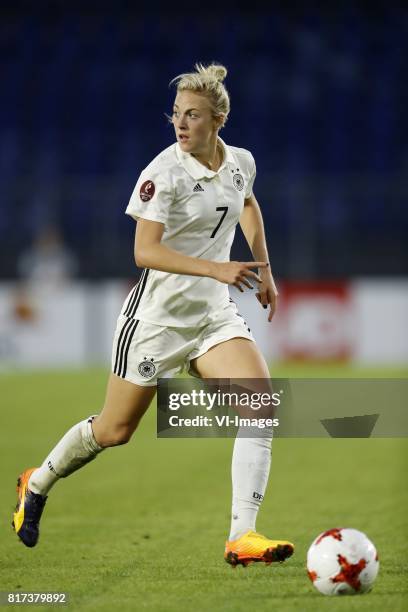 Carolin Simon of Germany women during the UEFA WEURO 2017 Group B group stage match between Germany and Sweden at the Rat Verlegh stadium on July 17,...
