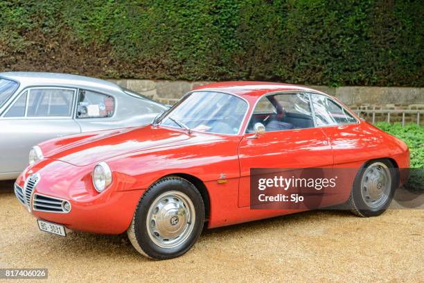 alfa romeo giulietta sprint zagato - alfa romeo giulietta fotografías e imágenes de stock