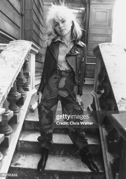 Blondie 1977 Debbie Harry London, England