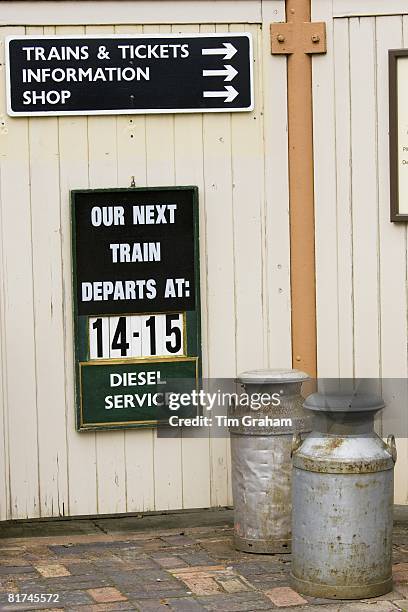 Toddington Railway Station in Gloucestershire, United Kingdom