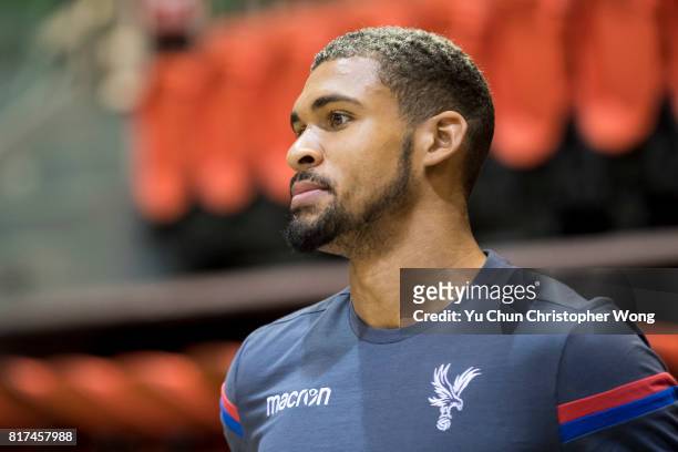 Crystal Palace midfielder Ruben Loftus-Cheek attends the Premier League Asia Trophy Skills Session at Macpherson Stadium on July 18, 2017 in Hong...