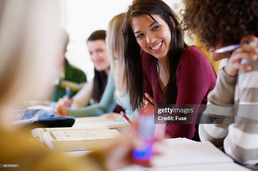 Young People in Classroom