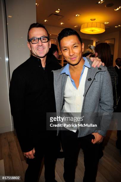 Steve Kolb and Prabal Gurung attend Ann Taylor Flatiron Store Opening at Ann Taylor NYC on December 2, 2010 in New York City.