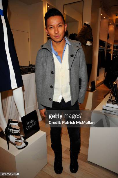 Prabal Gurung attends Ann Taylor Flatiron Store Opening at Ann Taylor NYC on December 2, 2010 in New York City.