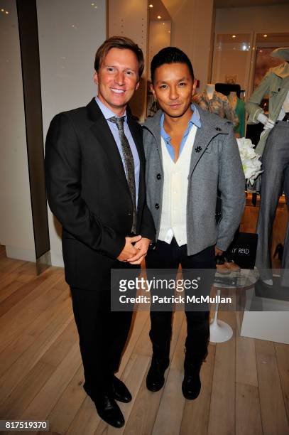 Andrew Taylor and Prabal Gurung attend Ann Taylor Flatiron Store Opening at Ann Taylor NYC on December 2, 2010 in New York City.