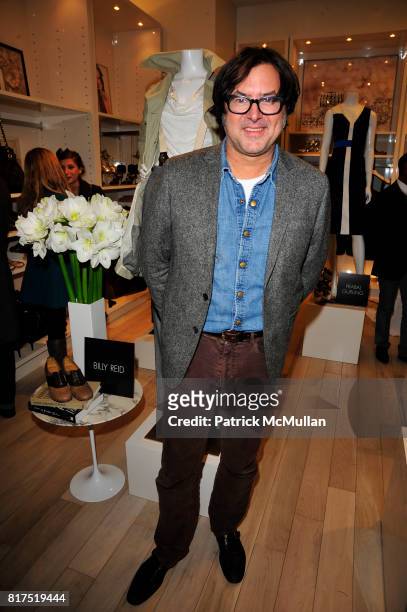 Billy Reid attends Ann Taylor Flatiron Store Opening at Ann Taylor NYC on December 2, 2010 in New York City.